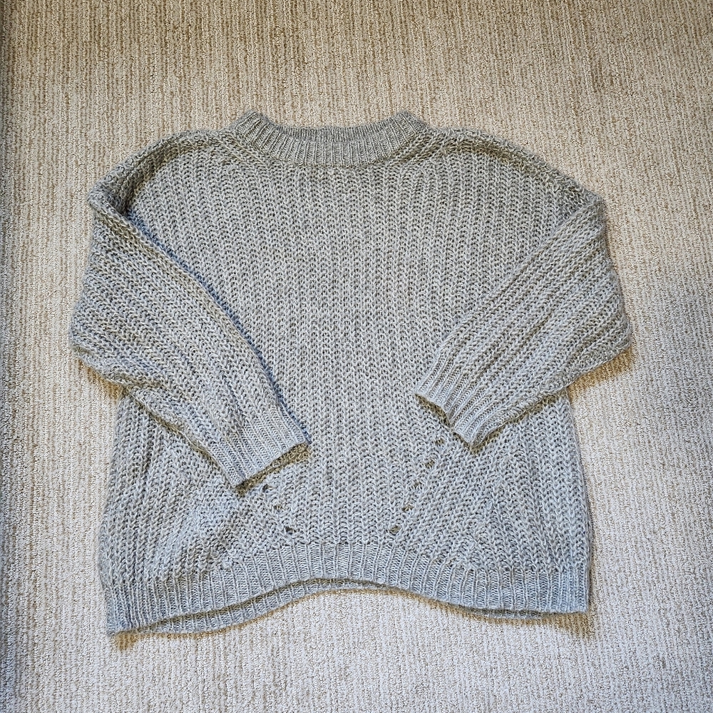 Loose knit sweater